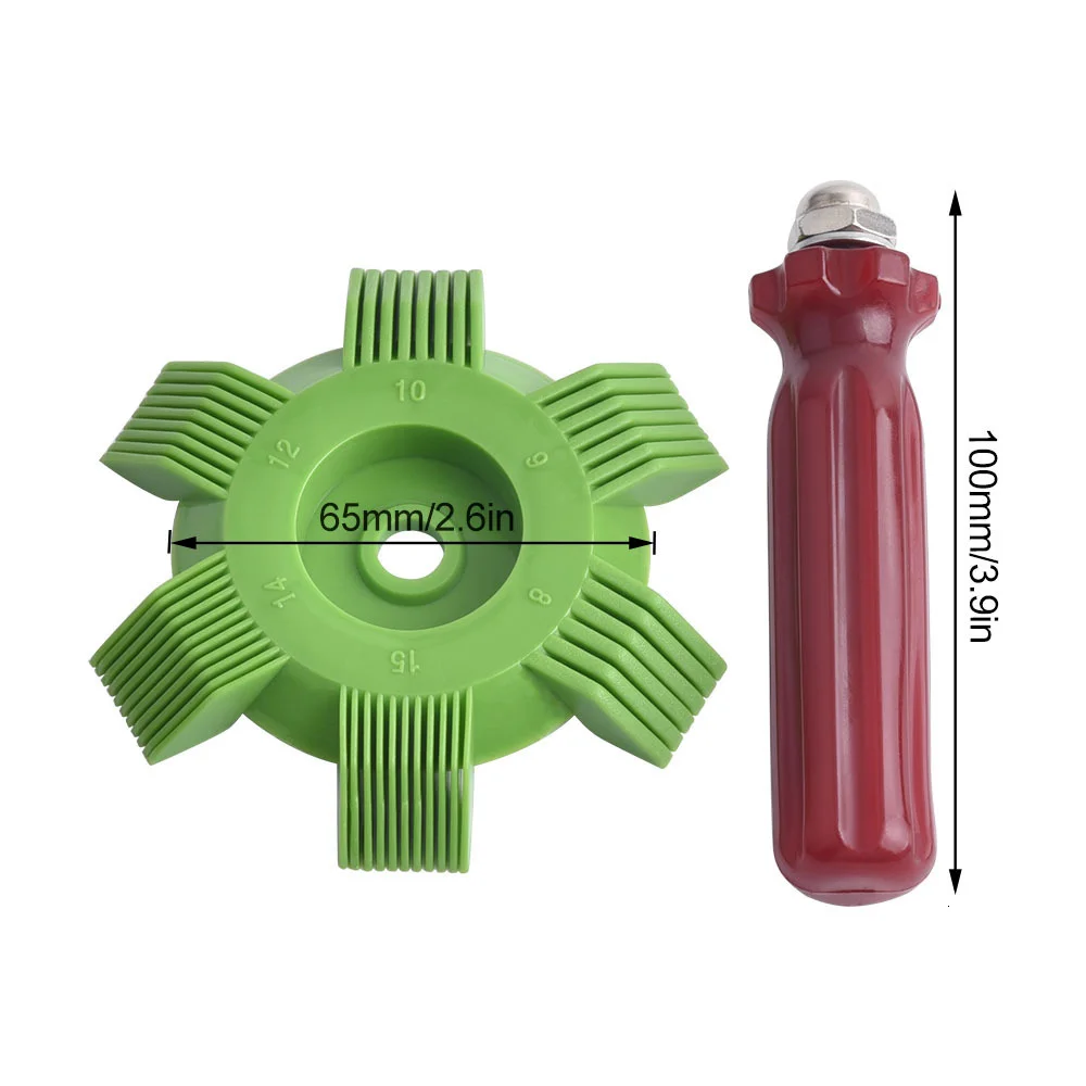Car Radiator Condenser Fin Comb Air Conditioner Coil Straightener Hand Cleaning Tool Auto Cooling System Repair Wash Accessories
Car Radiator Condenser Fin Comb Air Conditioner Coil Straightener Hand Cleaning Tool Auto Cooling System Repair Wash Accessories