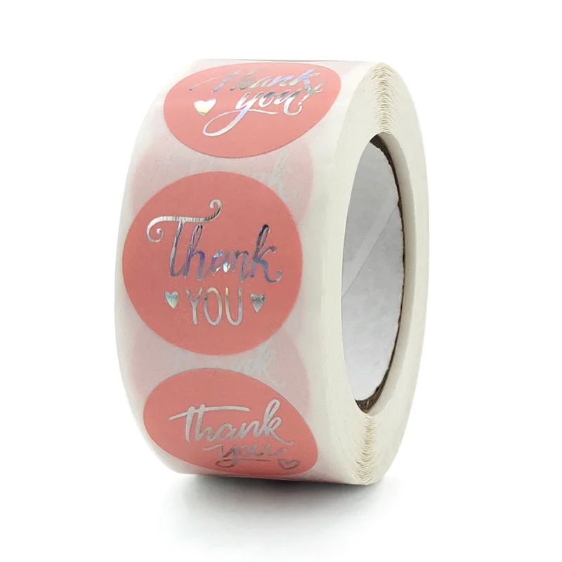 500Pcs/Roll Gift Bag Sealing Thank you Label Sticker Handmade Scrapbook Envelope Card Decoration Round 1 Inch Thank You Stickers
500Pcs/Roll Gift Bag Sealing Thank you Label Sticker Handmade Scrapbook Envelope Card Decoration Round 1 Inch Thank You Stickers