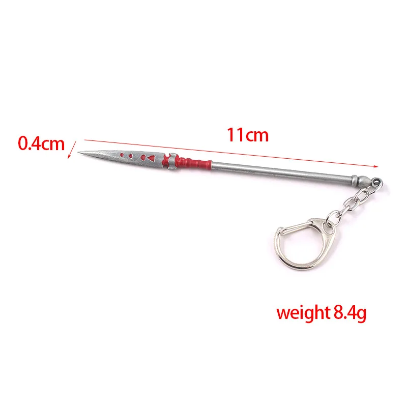 Princess Mononoke Elf Tree Spear Weapon Key Chains Mononoke-Hime Keyring Give Kids Men Keychains Exquisite Gift
Princess Mononoke Elf Tree Spear Weapon Key Chains Mononoke-Hime Keyring Give Kids Men Keychains Exquisite Gift