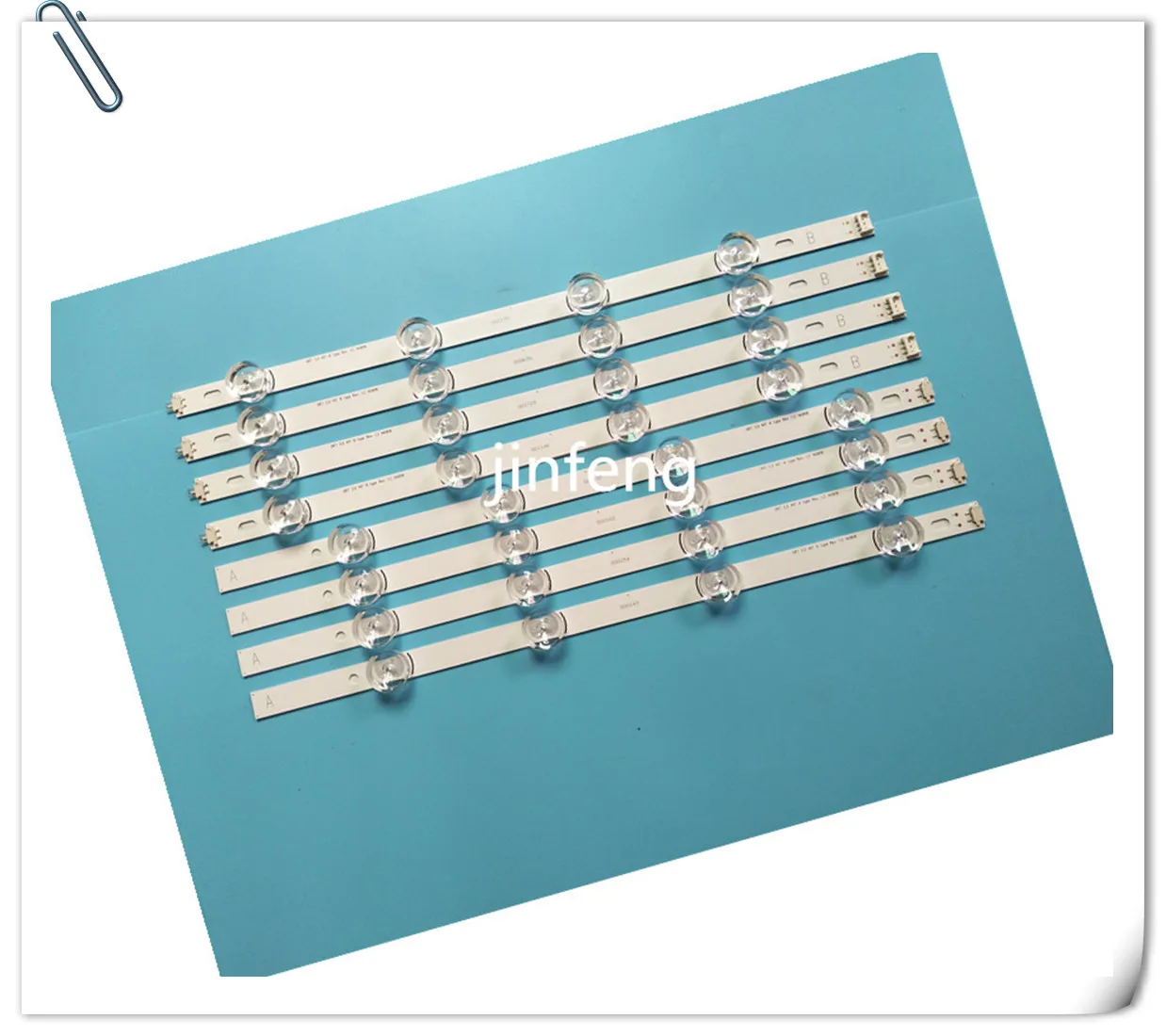 100% New 8pcs/Kit LED strips for LG TV 40LH5700 40LF630V 40LF6300 HC400DUN VCKN1 211X 6916L 0884A 40 DRT4.0 REV0 7 A Type SVL400
100% New 8pcs/Kit LED strips for LG TV 40LH5700 40LF630V 40LF6300 HC400DUN VCKN1 211X 6916L 0884A 40 DRT4.0 REV0 7 A Type SVL400