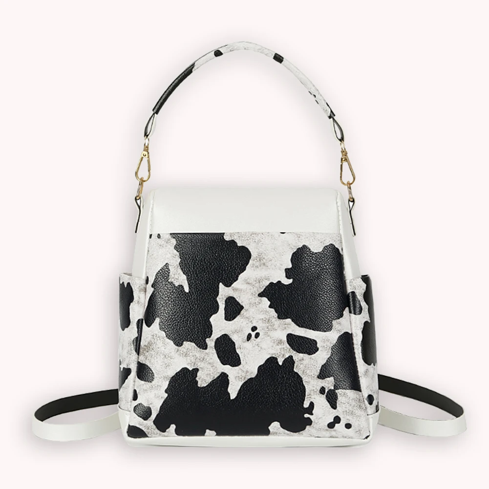 Casual Cow Pattern Bags Anti Theft Leisure Backbag Women PU Knapsack Travel School Packs Travel Daypacks
Casual Cow Pattern Bags Anti Theft Leisure Backbag Women PU Knapsack Travel School Packs Travel Daypacks