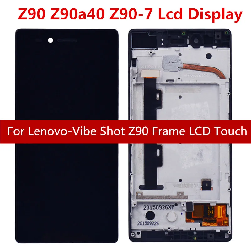 For Lenovo VIBE Shot MAX Z90 z90a40 z90-7 LCD Display Touch Screen Digitzer Assembly+Frame
For Lenovo VIBE Shot MAX Z90 z90a40 z90-7 LCD Display Touch Screen Digitzer Assembly+Frame
