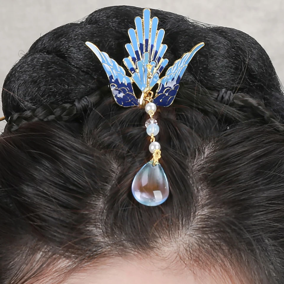MIYOU Chinese Hanfu Ancient Style Set Of Accessories Classical Tassel Headdress Hair Crown Hairpin Alloy Pearl New Style Jewelry
MIYOU Chinese Hanfu Ancient Style Set Of Accessories Classical Tassel Headdress Hair Crown Hairpin Alloy Pearl New Style Jewelry