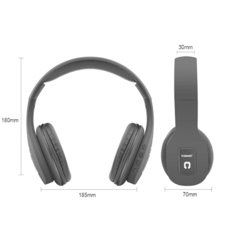 KOMC Bluetooth Headphone Wireless Headphones Sports Running Headset with Aux Cable Stereo HD Mic for iPhone Smartphone
KOMC Bluetooth Headphone Wireless Headphones Sports Running Headset with Aux Cable Stereo HD Mic for iPhone Smartphone