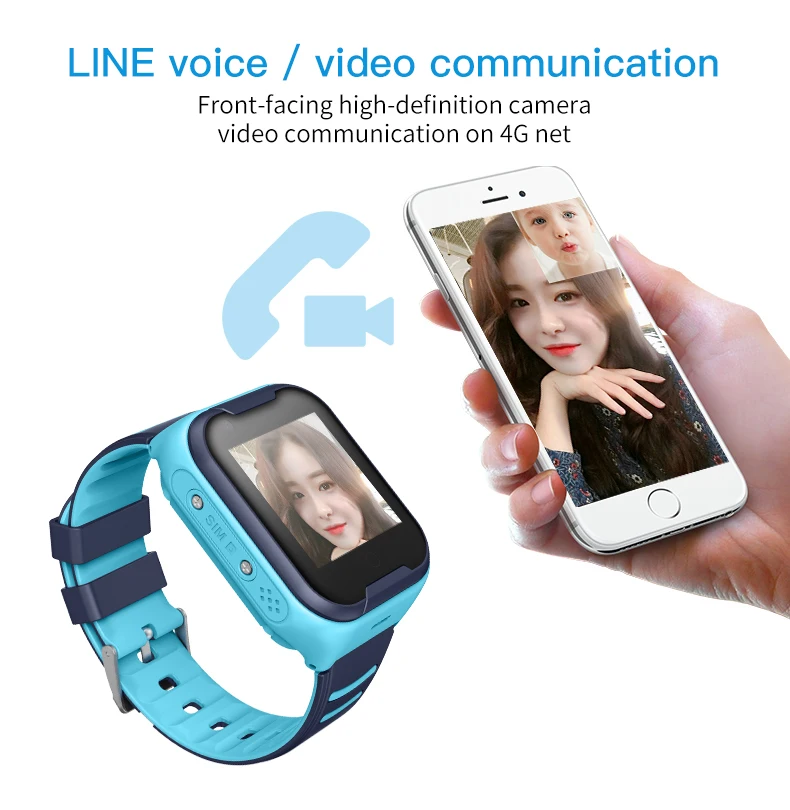 4G Kids Smartwatch Wifi GPS Tracker 2019 Waterproof Baby Smart Watch Phone Video Call Voice Chat SOS for Boy Girl PK Q50 Q90
4G Kids Smartwatch Wifi GPS Tracker 2019 Waterproof Baby Smart Watch Phone Video Call Voice Chat SOS for Boy Girl PK Q50 Q90
