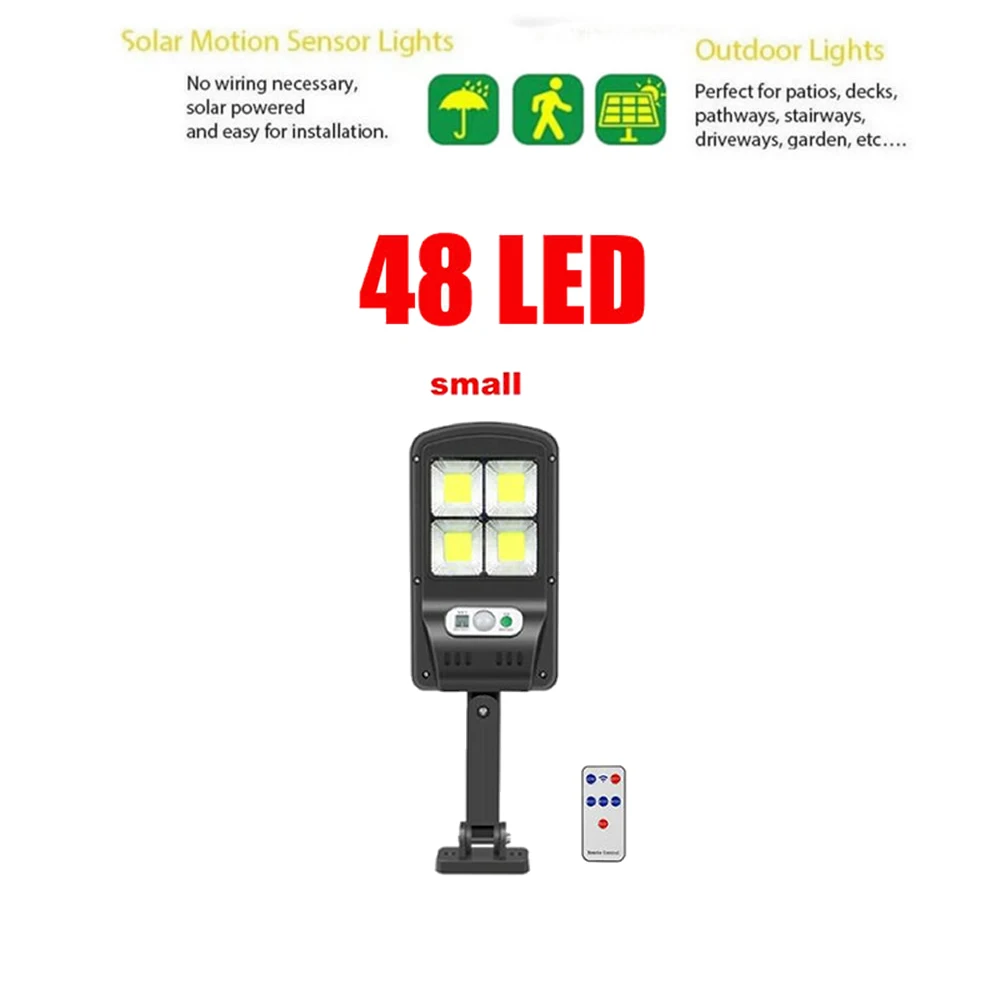 Tabular oblong Super Bright Solar Lights 48 led IP65 водонепроницаемый наружный фонарь регулируемый угол освещения датчик движения
Tabular oblong Super Bright Solar Lights 48 led IP65 водонепроницаемый наружный фонарь регулируемый угол освещения датчик движения