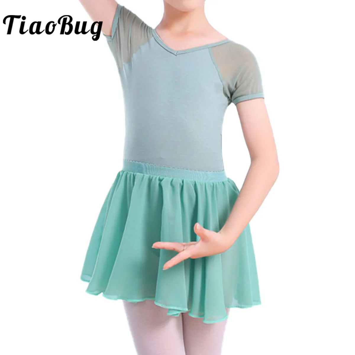 Girls Teens Ballet Leotard Tutu Dress Kids Half Sleeves Cotton Ballet Dance Class Gymnastics Chiffon Tied Skirt Set Dancewear
Girls Teens Ballet Leotard Tutu Dress Kids Half Sleeves Cotton Ballet Dance Class Gymnastics Chiffon Tied Skirt Set Dancewear