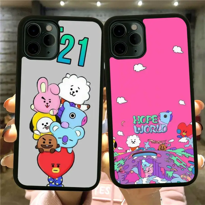 Cartoon Funny B-BT21 Phone Case for iphone 12 13 Mini SE 2020 6 6S Plus 7 8 Plus X XR XS 11 Pro Max Fundas Coque cover
Cartoon Funny B-BT21 Phone Case for iphone 12 13 Mini SE 2020 6 6S Plus 7 8 Plus X XR XS 11 Pro Max Fundas Coque cover