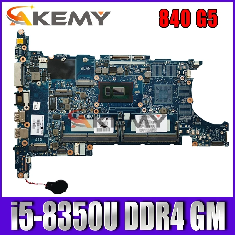 For HP ELITEBOOK 840 850 G5 Laptop Motherboard With i5-8350U CPU L15518-001 6050A2945601-MB-A01 DDR4 MB 100% Tested Fast Ship
For HP ELITEBOOK 840 850 G5 Laptop Motherboard With i5-8350U CPU L15518-001 6050A2945601-MB-A01 DDR4 MB 100% Tested Fast Ship