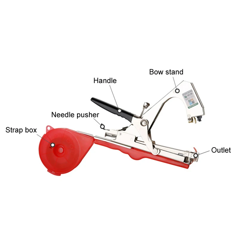 Garden Plant Tying Machine Branch Fixed Device with 3 Rolls of Strap&1 Box of Nails Vines-binding Tool for Horticulture
Garden Plant Tying Machine Branch Fixed Device with 3 Rolls of Strap&1 Box of Nails Vines-binding Tool for Horticulture