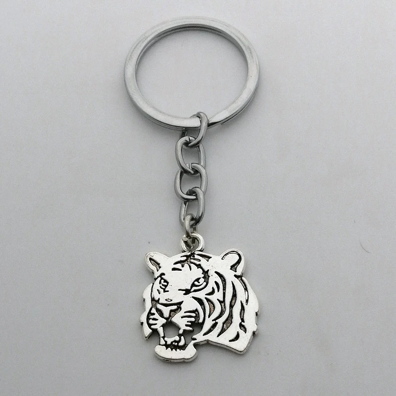 Diy jewelry keychain animal tiger head fashion pendant keychain zoologist keychain
Diy jewelry keychain animal tiger head fashion pendant keychain zoologist keychain
