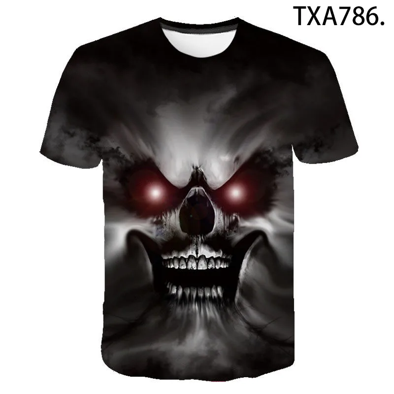 2020 Skull T Shirt Men Women Children Hip Hop Short Sleeve Streetwear Tops Casual 3D Print Skull T-shirt Children Boy Girl Tee
2020 Skull T Shirt Men Women Children Hip Hop Short Sleeve Streetwear Tops Casual 3D Print Skull T-shirt Children Boy Girl Tee