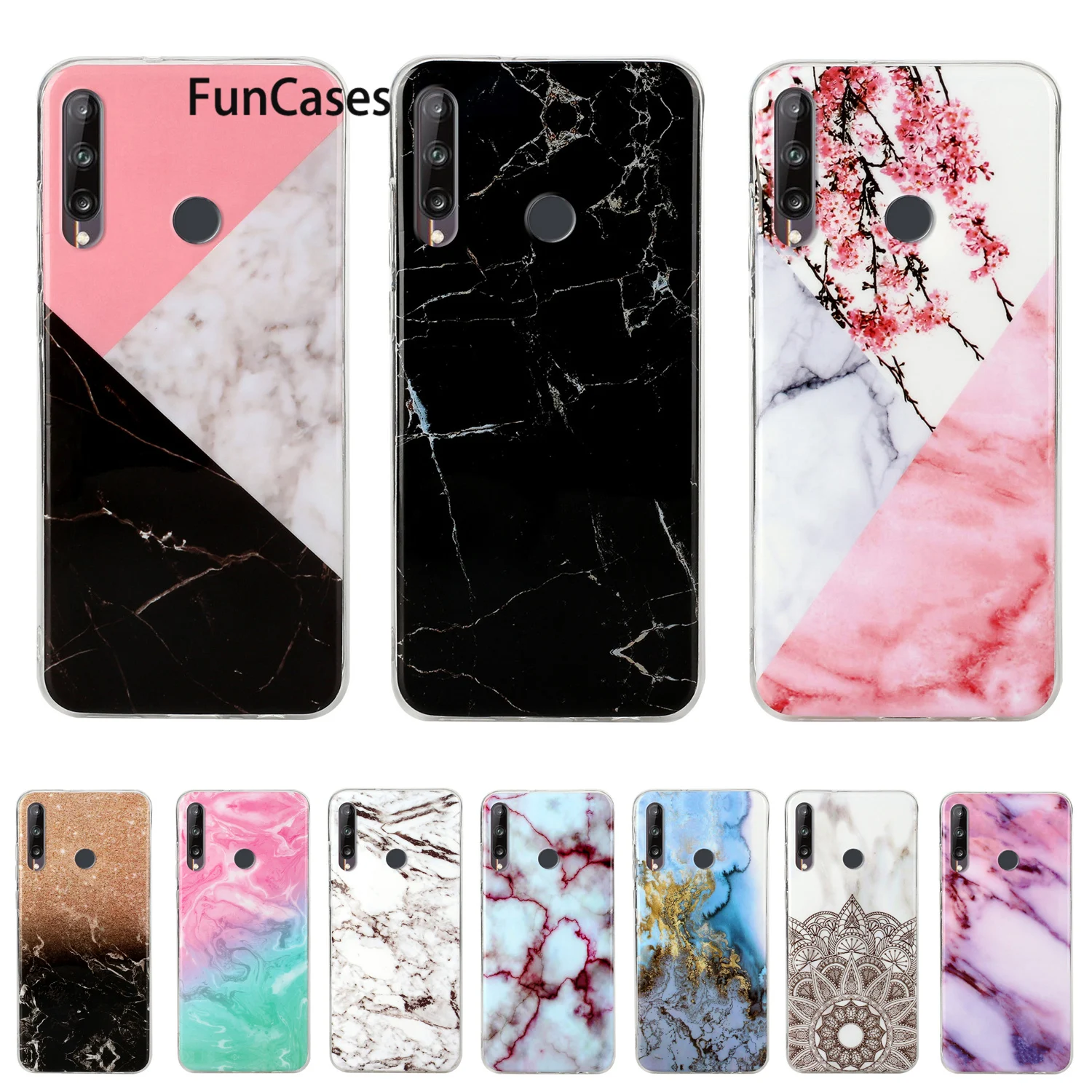 Силиконовый чехол для Huawei Y6P популярный силиконовый Y7 2019 Y5 Y5P Y6 Y7P роскошный мягкий