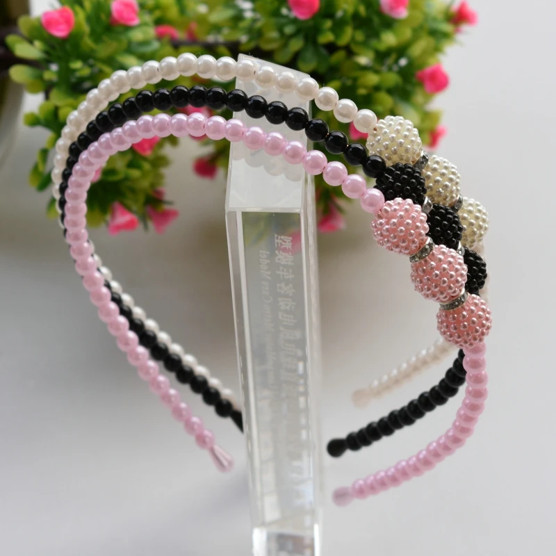 Korean Big Pearl Rhinestone Headband Cute Kids Lovely Princess Girls Fantastic Festival Solid Color Hair Accessories 3pcs/L
Korean Big Pearl Rhinestone Headband Cute Kids Lovely Princess Girls Fantastic Festival Solid Color Hair Accessories 3pcs/L