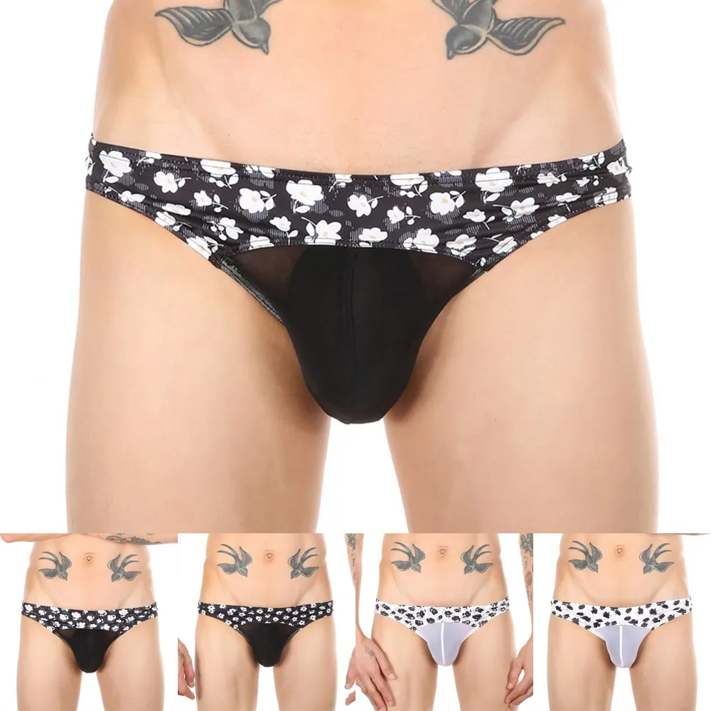 Men Sexy Low Rise Briefs Mesh Underwear G-String T-Back Thongs Underpants Men Printed Briefs For Male Couple Sexy Set Calecon
Men Sexy Low Rise Briefs Mesh Underwear G-String T-Back Thongs Underpants Men Printed Briefs For Male Couple Sexy Set Calecon