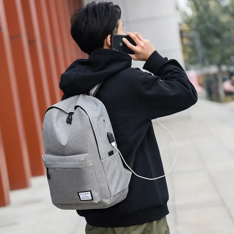 Men's Casual Backpack Canvas Simple Large-capacity Middle School Student Computer Bag Outdoor Travel School Bag
Men's Casual Backpack Canvas Simple Large-capacity Middle School Student Computer Bag Outdoor Travel School Bag