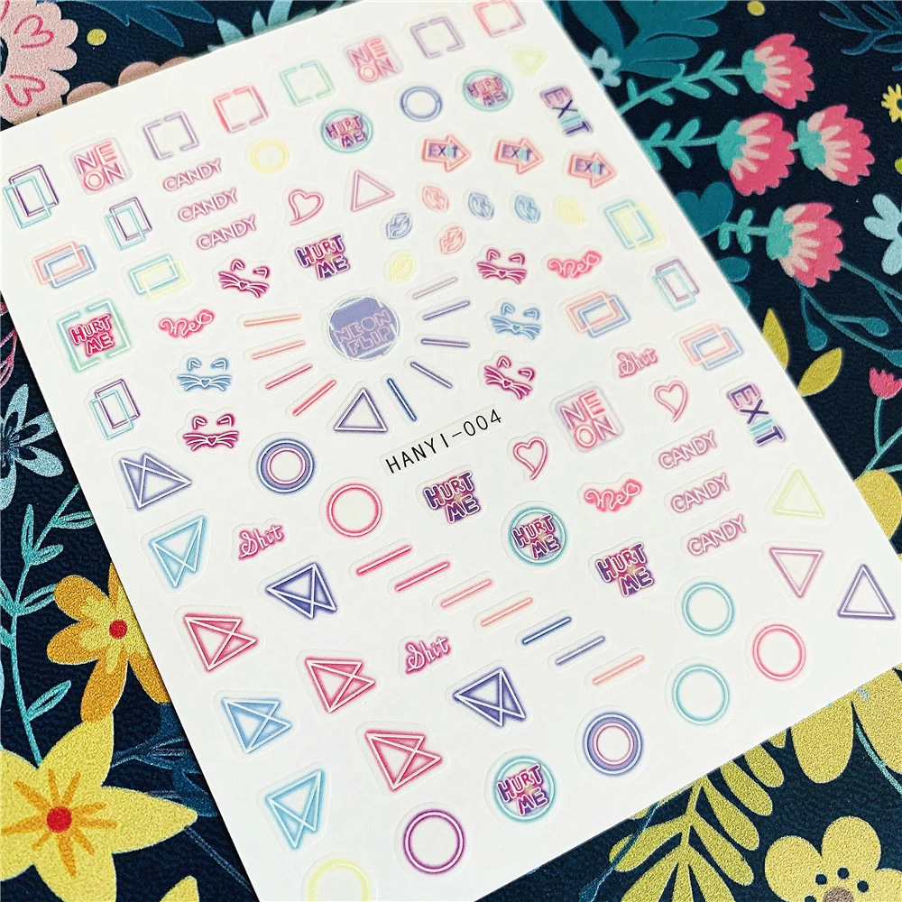 Newest HANYI-4-9 Graphics Pentagram 3d nail art sticker nail decal stamping export japan design
Newest HANYI-4-9 Graphics Pentagram 3d nail art sticker nail decal stamping export japan design