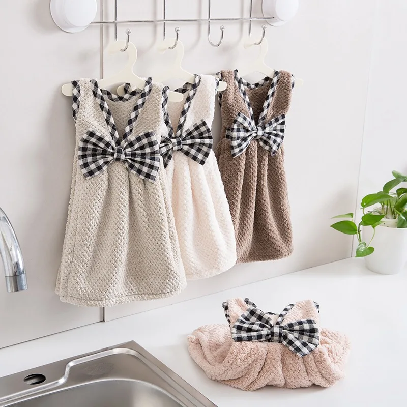 Hot New Highquality Microfiber Soft Baby Child Cute Mini Dress Handkerchief Kitchen Towels Multifunctional Hanging Hand Towel
Hot New Highquality Microfiber Soft Baby Child Cute Mini Dress Handkerchief Kitchen Towels Multifunctional Hanging Hand Towel