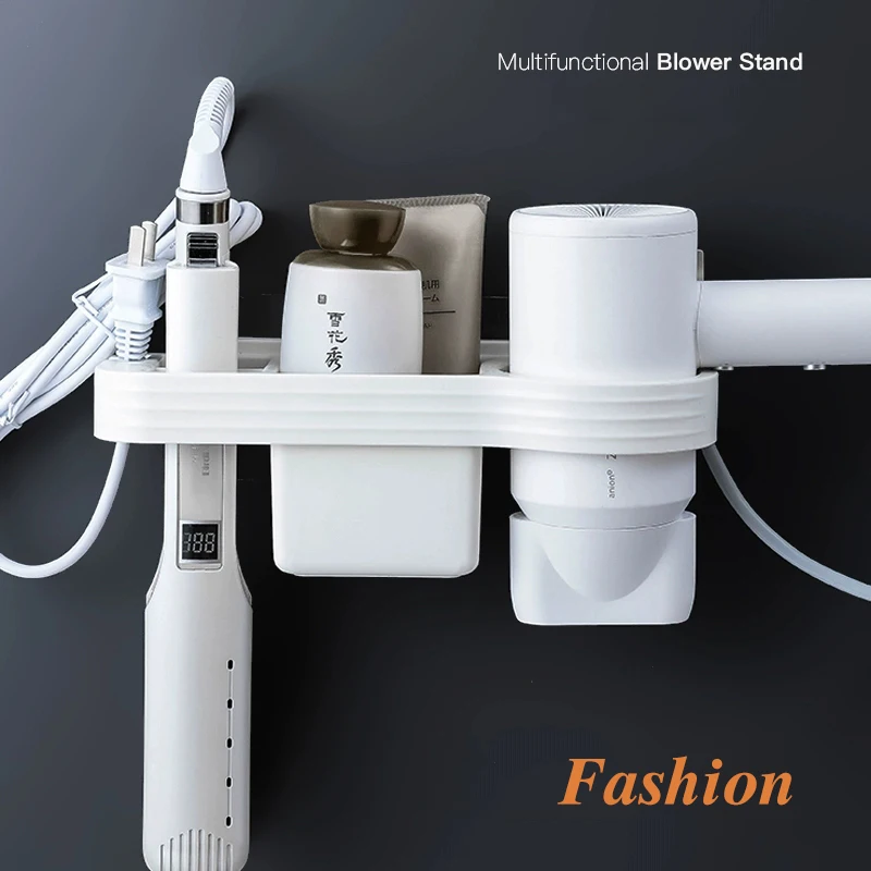 Hands Free Hair Dryer Holder Storage Box Curling Iron Shelf For Bathroom Organizer Storage Rack Bathroom Accessories Set Home
Hands Free Hair Dryer Holder Storage Box Curling Iron Shelf For Bathroom Organizer Storage Rack Bathroom Accessories Set Home