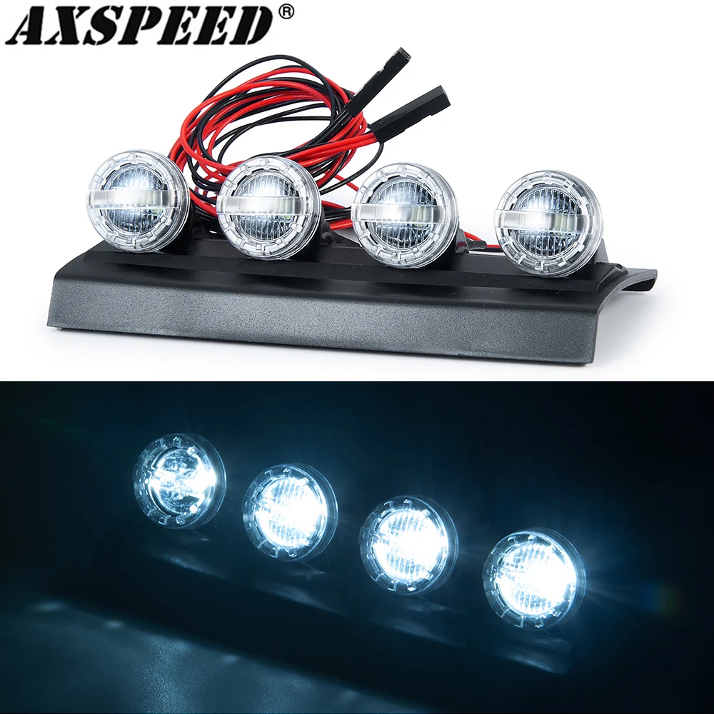 AXSPEED Радиоуправляемый автомобиль, телефон, лампа на крышу, прожектор для 1/10 RC Crawler TRX6 TRX4, детали для обновления фар
AXSPEED Радиоуправляемый автомобиль, телефон, лампа на крышу, прожектор для 1/10 RC Crawler TRX6 TRX4, детали для обновления фар