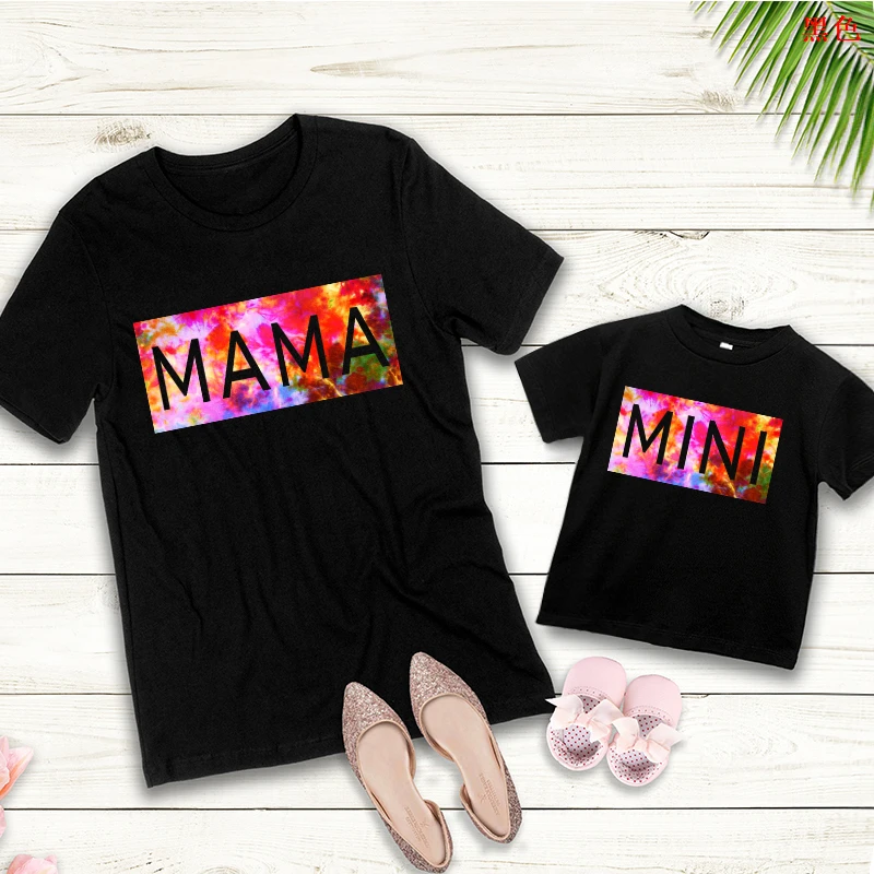Parent-child Outfit MAMA Letter T-shit MINI Print T-shrits Summer Short Sleeve T-shrits Goth Graphic Top Family Matching Clothes
Parent-child Outfit MAMA Letter T-shit MINI Print T-shrits Summer Short Sleeve T-shrits Goth Graphic Top Family Matching Clothes
