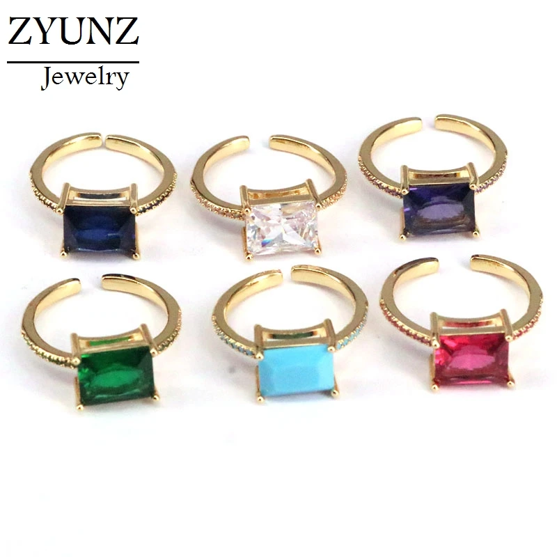 5PCS, High quality Mix Color Cubic Zircon Stone Ring Office for Ladies Jewelry Daily Wear Party Bijoux Femmal
5PCS, High quality Mix Color Cubic Zircon Stone Ring Office for Ladies Jewelry Daily Wear Party Bijoux Femmal