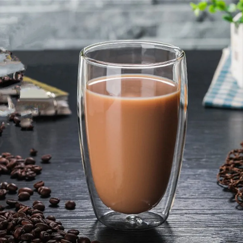 80/250/350/450ml Heat-resistant Double Wall Glass Cup Beer Coffee Cups Handmade Healthy Drink Mug Tea Mugs Transparent Drinkware
80/250/350/450ml Heat-resistant Double Wall Glass Cup Beer Coffee Cups Handmade Healthy Drink Mug Tea Mugs Transparent Drinkware