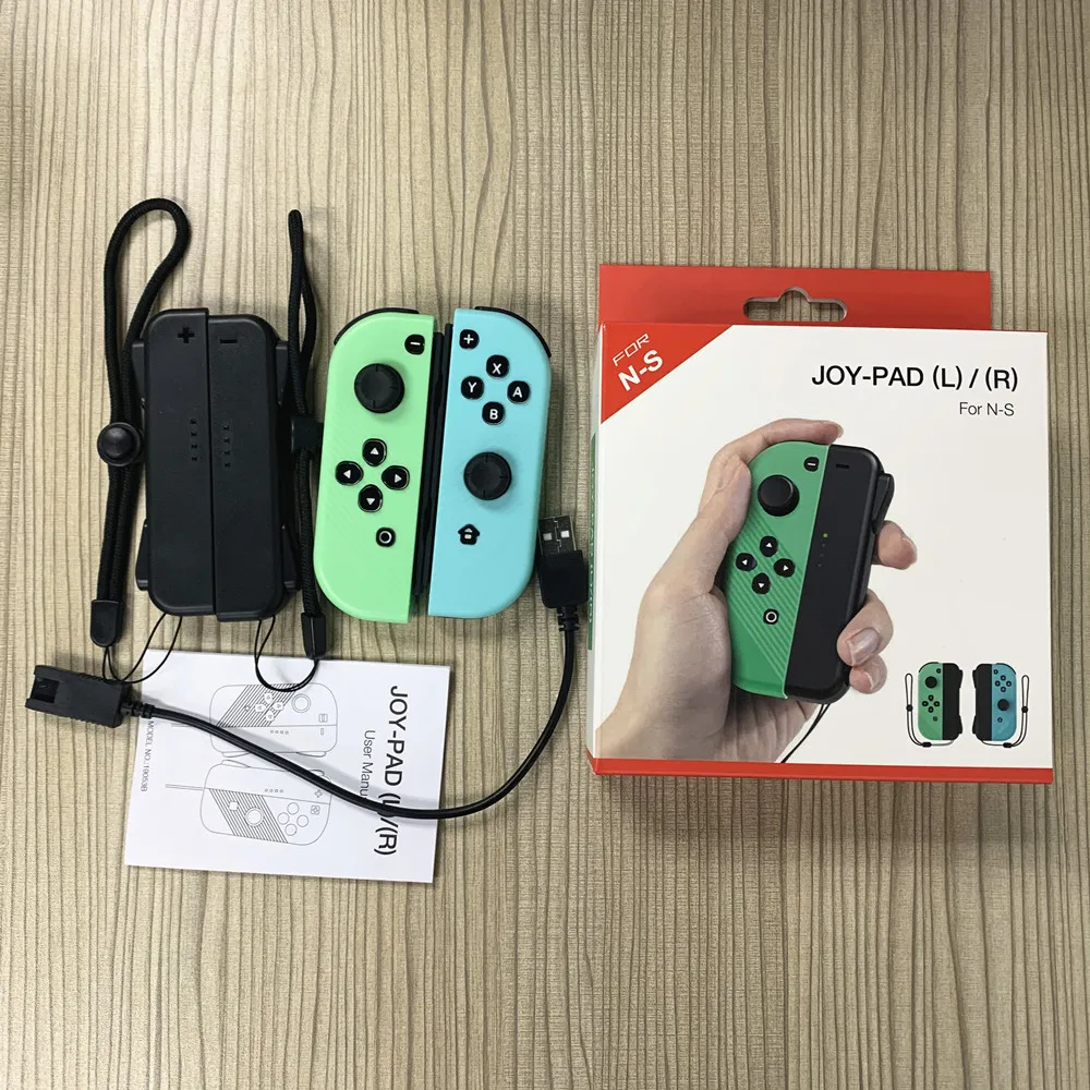 Новинка! Беспроводной контроллер, левый и правый Bluetooth геймпад для Nintend Switch NS Game Handle Grip For Switch
Новинка! Беспроводной контроллер, левый и правый Bluetooth геймпад для Nintend Switch NS Game Handle Grip For Switch