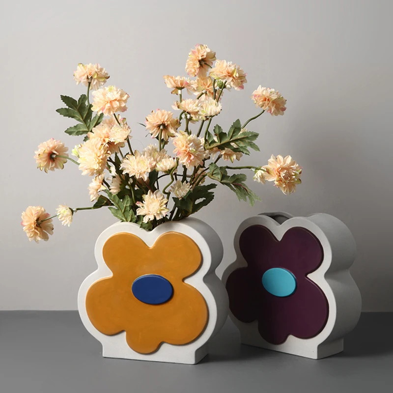 Cute Ceramic Flower Vase Nordic Decoration Home Plant Pots Decorative Vases Room Decor Aesthetic Living Room Decoration Vases
Cute Ceramic Flower Vase Nordic Decoration Home Plant Pots Decorative Vases Room Decor Aesthetic Living Room Decoration Vases