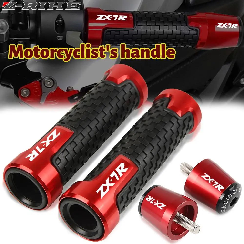 For KAWASAKI ZX7 ZX7R 1989-2003 1990 199 1992 1993 1994 1995 Motorcycle 7/8" 22MM Handlebar Hand Grips Handle Bar Ends Cap Plug
For KAWASAKI ZX7 ZX7R 1989-2003 1990 199 1992 1993 1994 1995 Motorcycle 7/8" 22MM Handlebar Hand Grips Handle Bar Ends Cap Plug