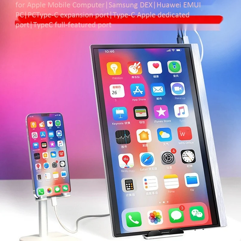 MOOL 15.6-Inch Portable Monitor 1080P HD Display for iPhone/Computer/Ps4//Nintendo Switch Game Display(EU Plug)
MOOL 15.6-Inch Portable Monitor 1080P HD Display for iPhone/Computer/Ps4//Nintendo Switch Game Display(EU Plug)