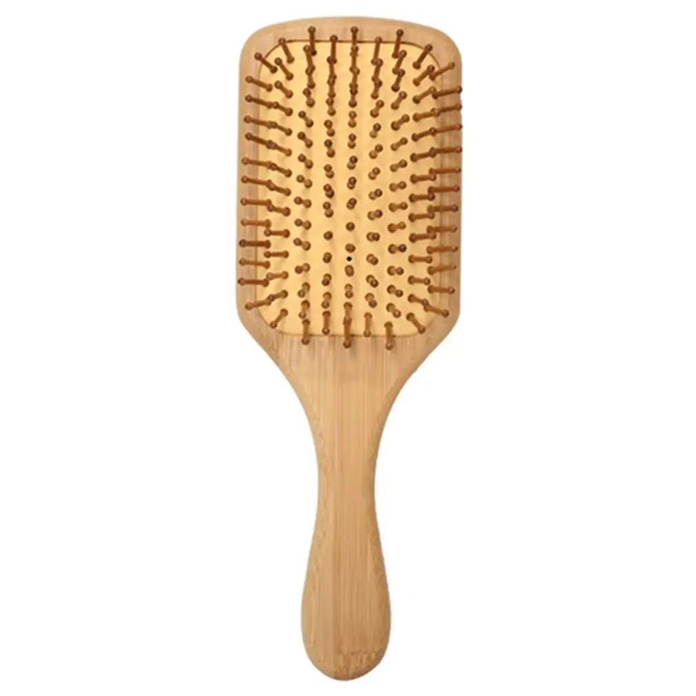 Solid Wood Paddle Hairbrush With Wood Bristles For Massaging Scalp Hairdressing And Massage Square Comb Hair Comb
Solid Wood Paddle Hairbrush With Wood Bristles For Massaging Scalp Hairdressing And Massage Square Comb Hair Comb