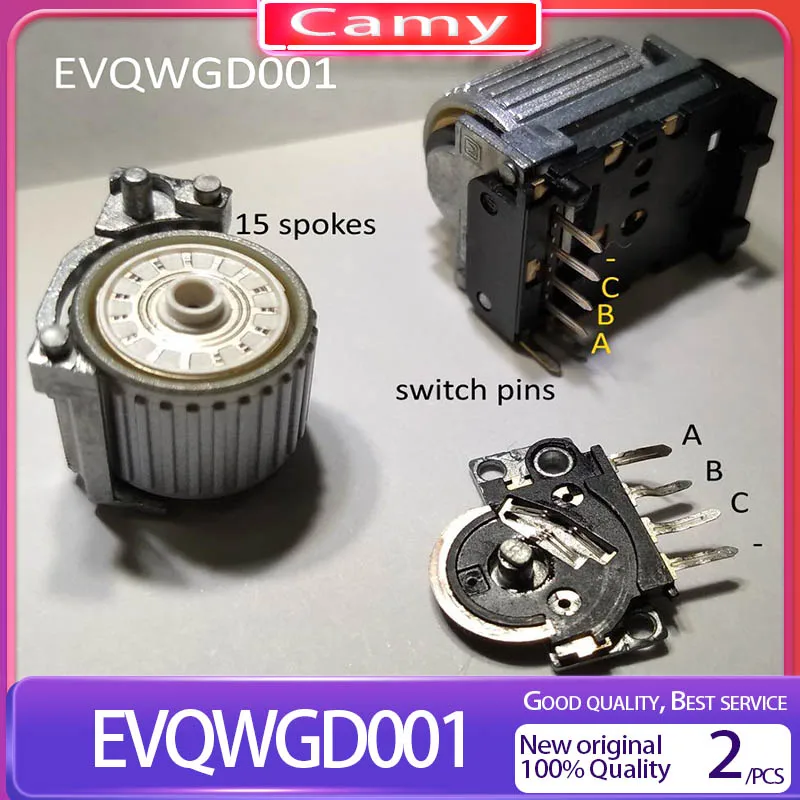 EVQWGD001 l Japanese encoder roller belt press switch 6 feet original spot EVQ-WGD001 100% New origina 2pcs 
EVQWGD001 l Japanese encoder roller belt press switch 6 feet original spot EVQ-WGD001 100% New origina 2pcs