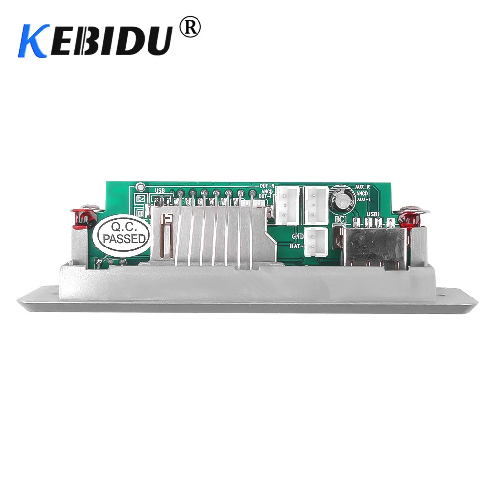 Модуль платы декодера Kebidu с Bluetooth 5 0 беспроводной MP3-плеер светодиодный