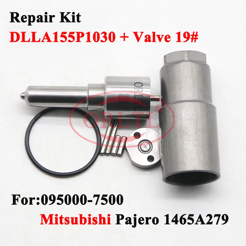 Common Rail Injector Overhaul Repair Kits Nozzle DLLA155P1030 Valve Plate 19# For Mitsubishi Pajero 095000-7500 1465A279
Common Rail Injector Overhaul Repair Kits Nozzle DLLA155P1030 Valve Plate 19# For Mitsubishi Pajero 095000-7500 1465A279