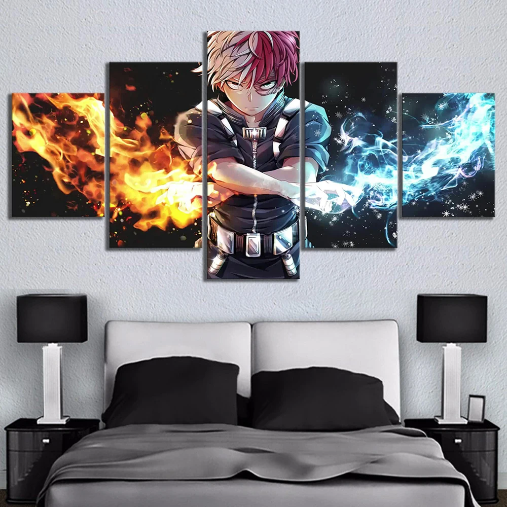Wall Artwork Canvas Painting Printed HD My Hero Academia Anime 5 Panel Home Decoration Modular Pictures Poster For Living Room
Wall Artwork Canvas Painting Printed HD My Hero Academia Anime 5 Panel Home Decoration Modular Pictures Poster For Living Room