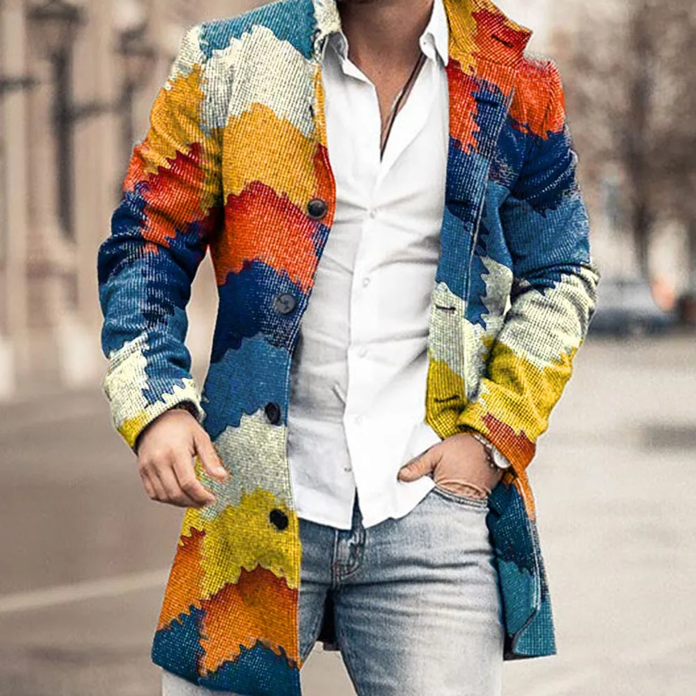 Coat Men Winter New Long Blend Coats Men Quality Brand Men's Fashion Lapel Street Casual Winter Overcoat Section Coat Male
Coat Men Winter New Long Blend Coats Men Quality Brand Men's Fashion Lapel Street Casual Winter Overcoat Section Coat Male