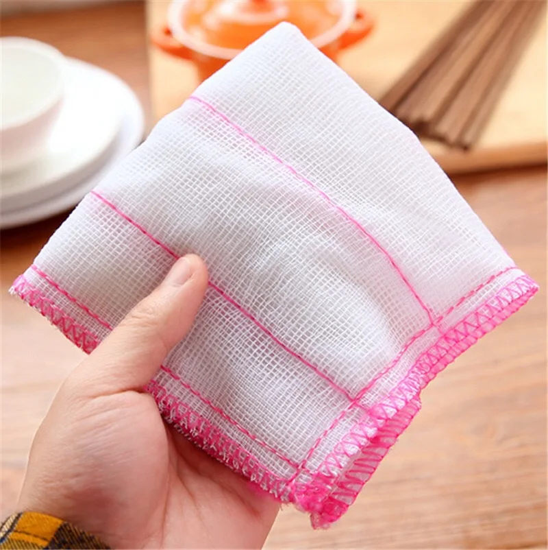 2 Size Cheaper Absorbent Microfiber Kitchen Dish Cloth 5-layer Dish Rag Non-stick Oil Washing Rag Household Clean Wiping Towel
2 Size Cheaper Absorbent Microfiber Kitchen Dish Cloth 5-layer Dish Rag Non-stick Oil Washing Rag Household Clean Wiping Towel
