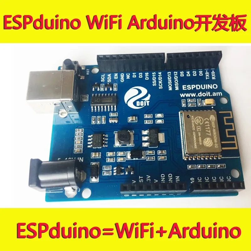 WiFi UNO R3 Control Board ESPDuino Development Board ESP8266 Internet of Things IoT
WiFi UNO R3 Control Board ESPDuino Development Board ESP8266 Internet of Things IoT