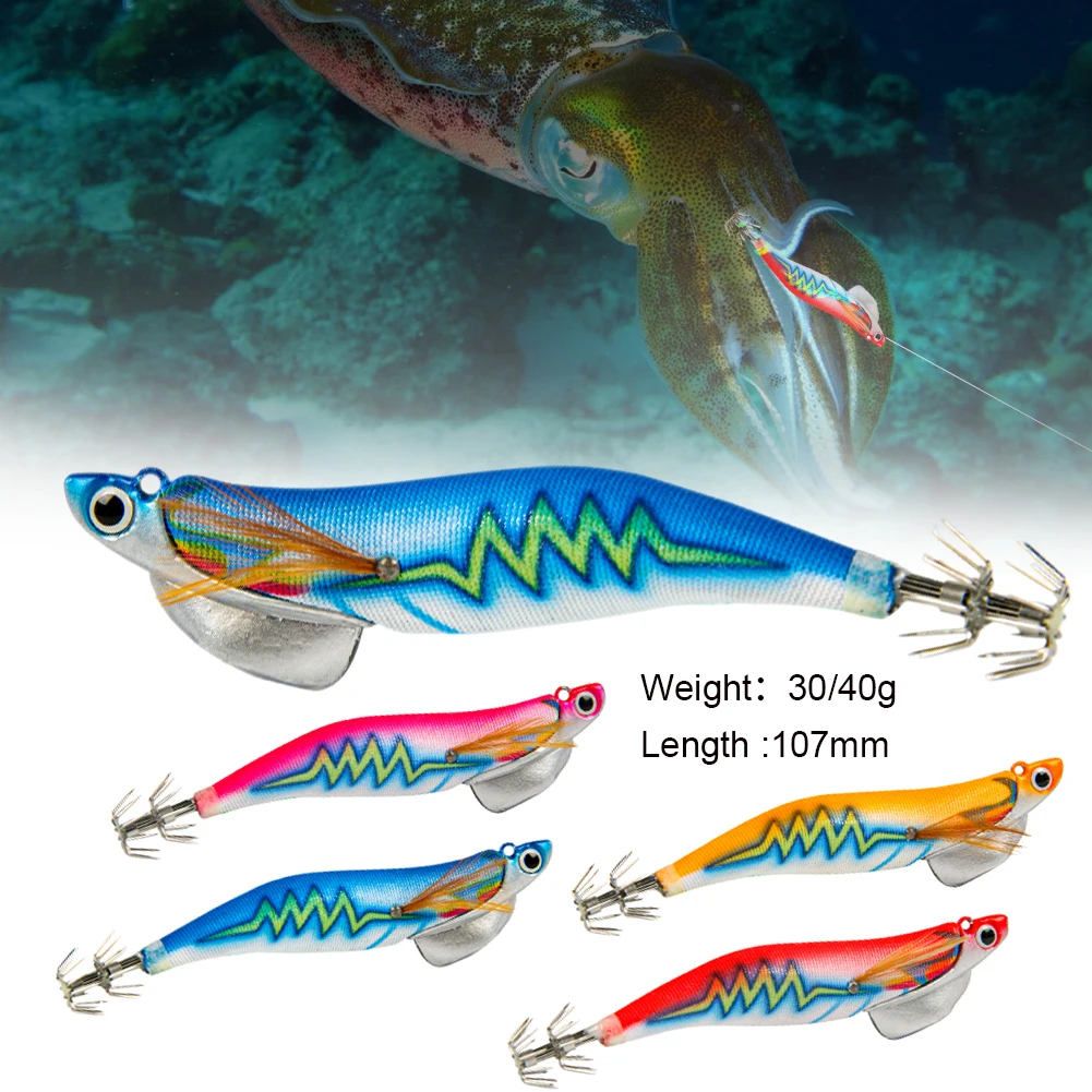 30g/40g 127mm Hard Fishing Bait Squid Fishing Lure Lead Sinker Squid Jig Hook Wooden Shrimp Artificial Octopus Fishing Lures
30g/40g 127mm Hard Fishing Bait Squid Fishing Lure Lead Sinker Squid Jig Hook Wooden Shrimp Artificial Octopus Fishing Lures
