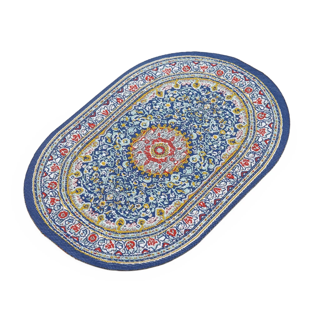 Odoria 1:12 Miniature Oval Carpet Floral Print Woven Floor Rug Living Room Bedroom Home Ornament Doll House Accessories Decor
Odoria 1:12 Miniature Oval Carpet Floral Print Woven Floor Rug Living Room Bedroom Home Ornament Doll House Accessories Decor