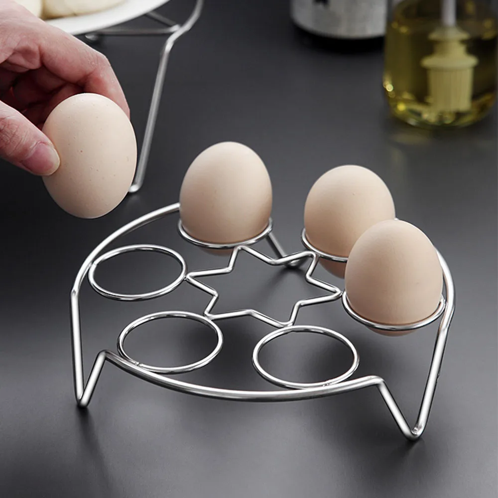 Stainless Steel Steamer Pot Pan Cooking Stand Durable Pressure Egg Cooker Egg Steaming Rack Egg Holder Trivet Kitchen Gadget New
Stainless Steel Steamer Pot Pan Cooking Stand Durable Pressure Egg Cooker Egg Steaming Rack Egg Holder Trivet Kitchen Gadget New