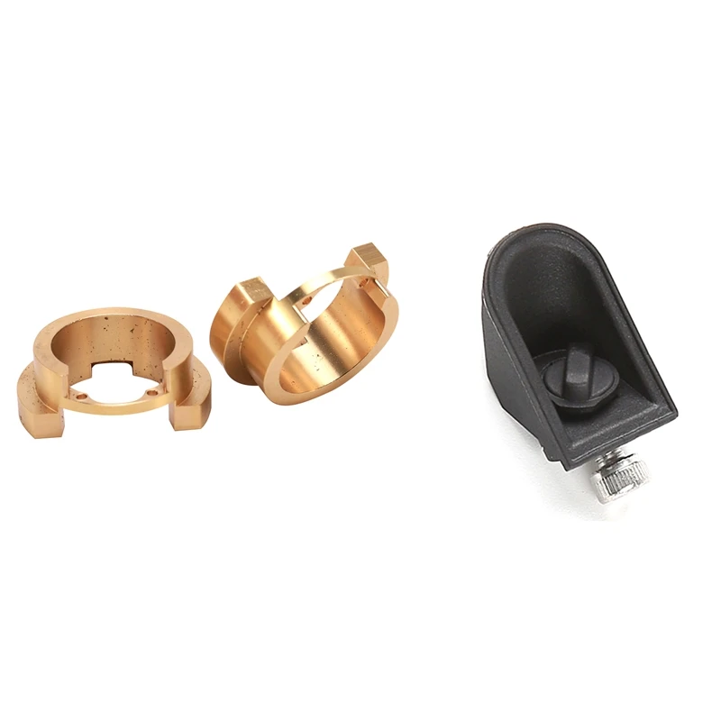 2 шт. латунь счетчик Вес баланс Вес с масляный бак из мягкой резины для Trx4 TRX-4 T4 среда из ткани, имитирующий бак 
2 шт. латунь счетчик Вес баланс Вес с масляный бак из мягкой резины для Trx4 TRX-4 T4 среда из ткани, имитирующий бак