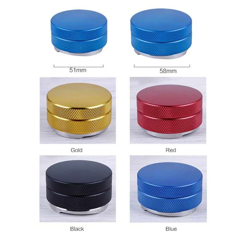51mm 53mm 58mm 58.35mm Espresso Coffee Tamper Adjustable Coffee Tamper for Barista Flat Stainless Steel Base Coffee Bean Press
51mm 53mm 58mm 58.35mm Espresso Coffee Tamper Adjustable Coffee Tamper for Barista Flat Stainless Steel Base Coffee Bean Press