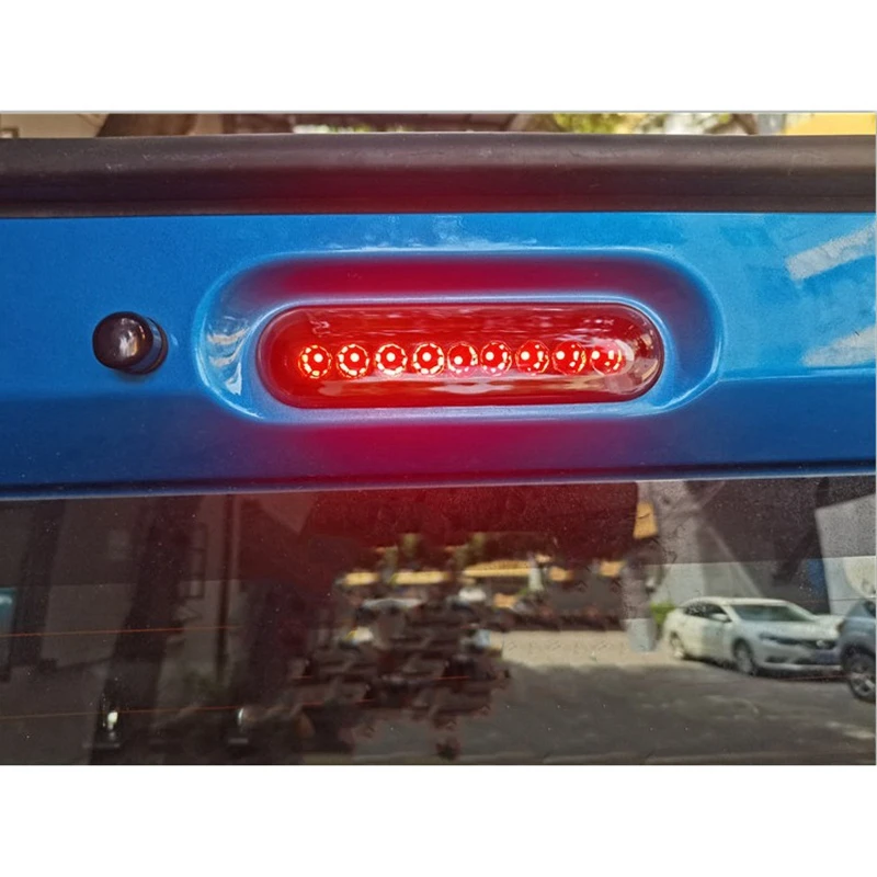 Car High Mounted Rear Brake Light Level Rear Stop Lamp LED Lighting Trim for Suzuki Jimny JB64W JB74W 2019-2020 
Car High Mounted Rear Brake Light Level Rear Stop Lamp LED Lighting Trim for Suzuki Jimny JB64W JB74W 2019-2020