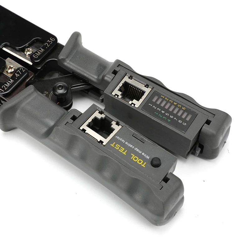 2 in 1 RJ45 Network LAN Cable Crimper Pliers Cutting Tool Cable Tester Cable Pliers 6P/8P Wire Cutter Tool Test Crimping Pliers
2 in 1 RJ45 Network LAN Cable Crimper Pliers Cutting Tool Cable Tester Cable Pliers 6P/8P Wire Cutter Tool Test Crimping Pliers