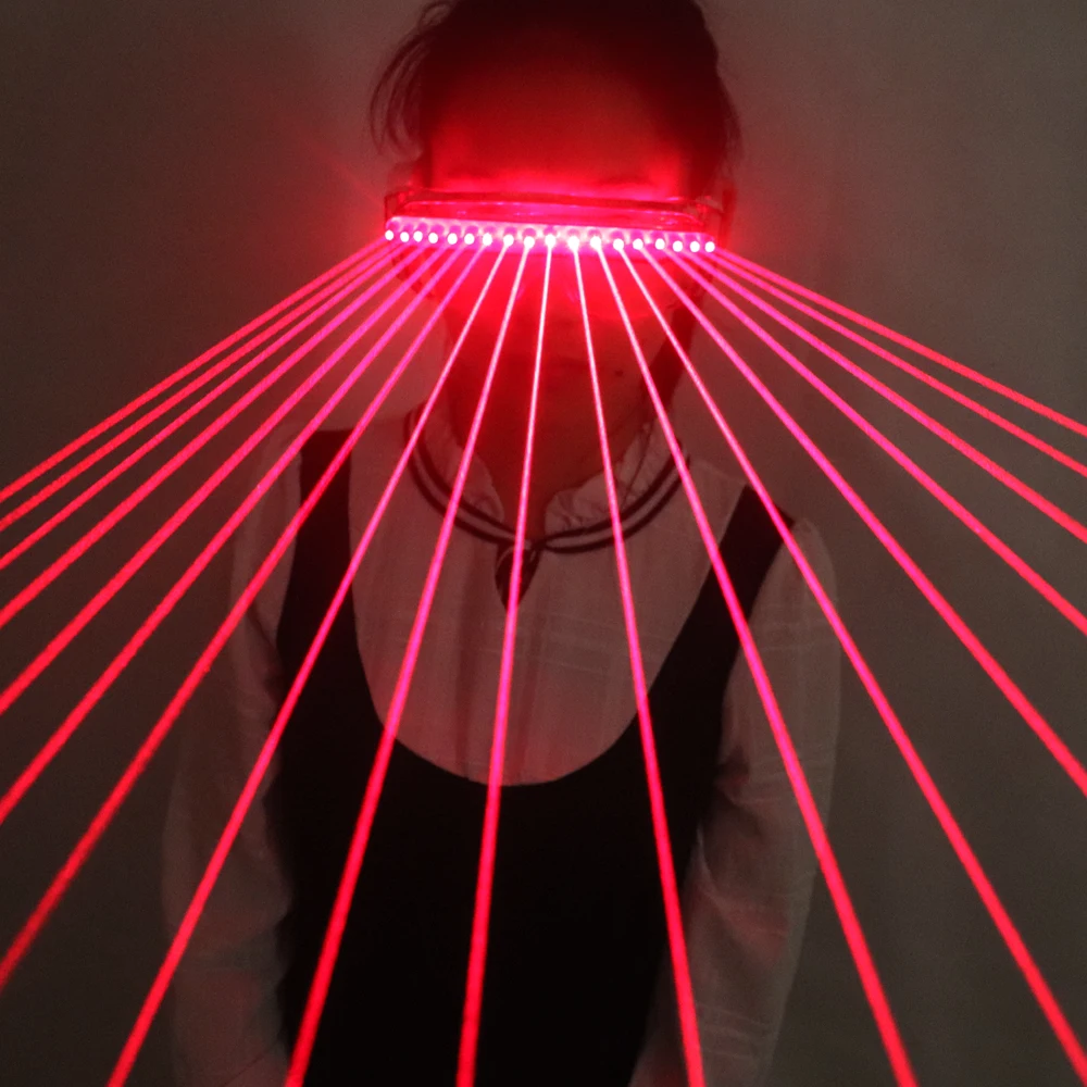 650nm Red Laser Glasses / Luminescent Glasses / 18pcs Laser Influx Of People Necessary Stage Flashing Glasses
650nm Red Laser Glasses / Luminescent Glasses / 18pcs Laser Influx Of People Necessary Stage Flashing Glasses