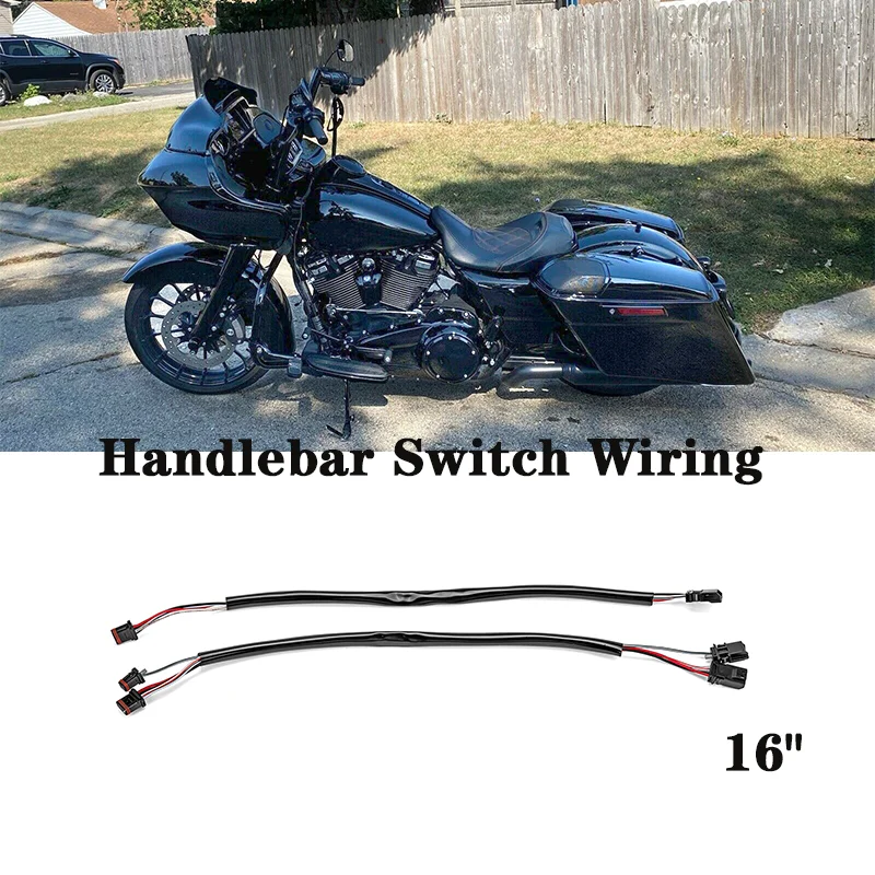 40cm 16" Handlebar Wiring Wire Extension Harness CAN-Bus For Harley Davidson Newer Softail Dyna Touring Sportsters 883 1200 CVO
40cm 16" Handlebar Wiring Wire Extension Harness CAN-Bus For Harley Davidson Newer Softail Dyna Touring Sportsters 883 1200 CVO
