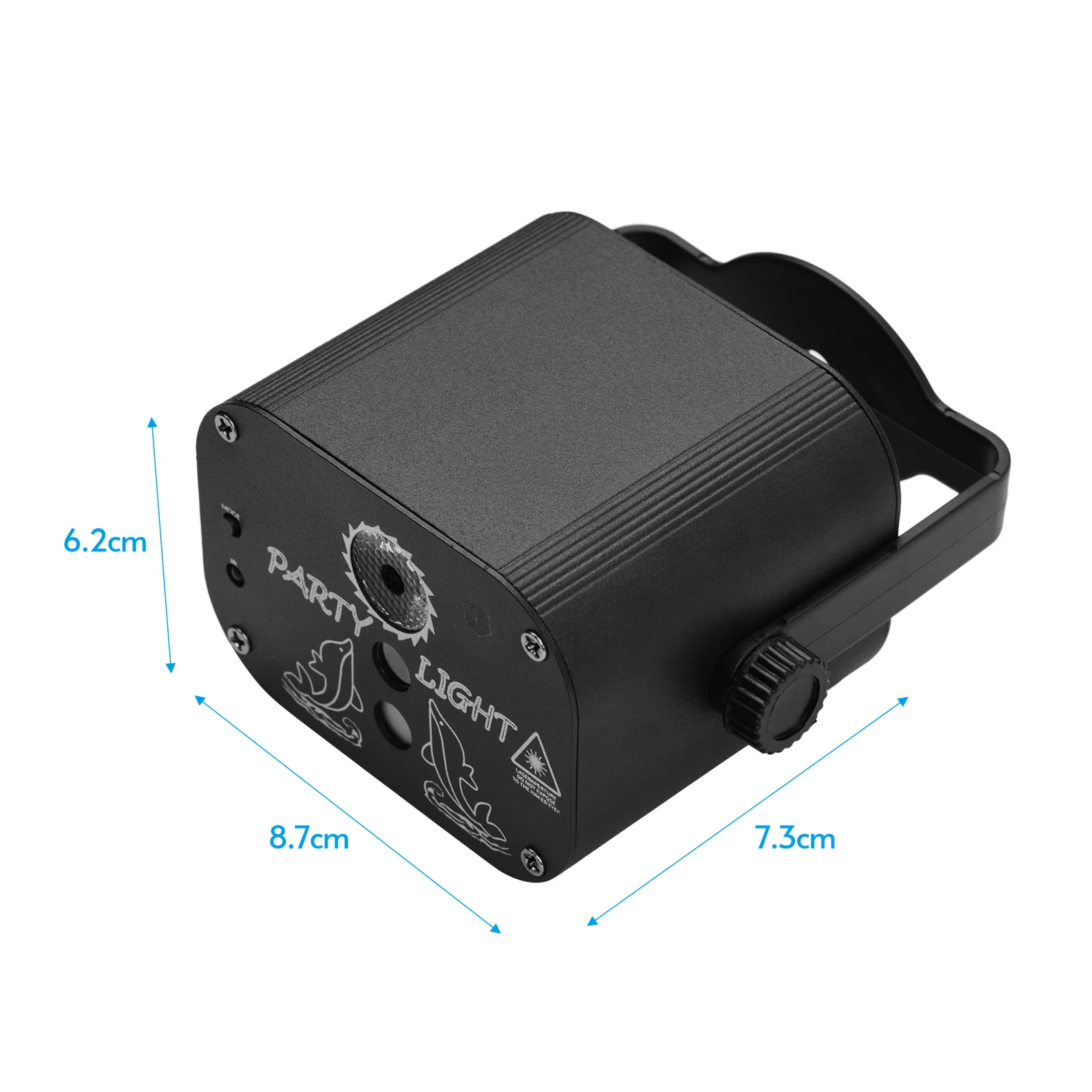 Muslady IGB-T818 Mini Projector Light Stage Beam Lights USB Powered Sound
Muslady IGB-T818 Mini Projector Light Stage Beam Lights USB Powered Sound