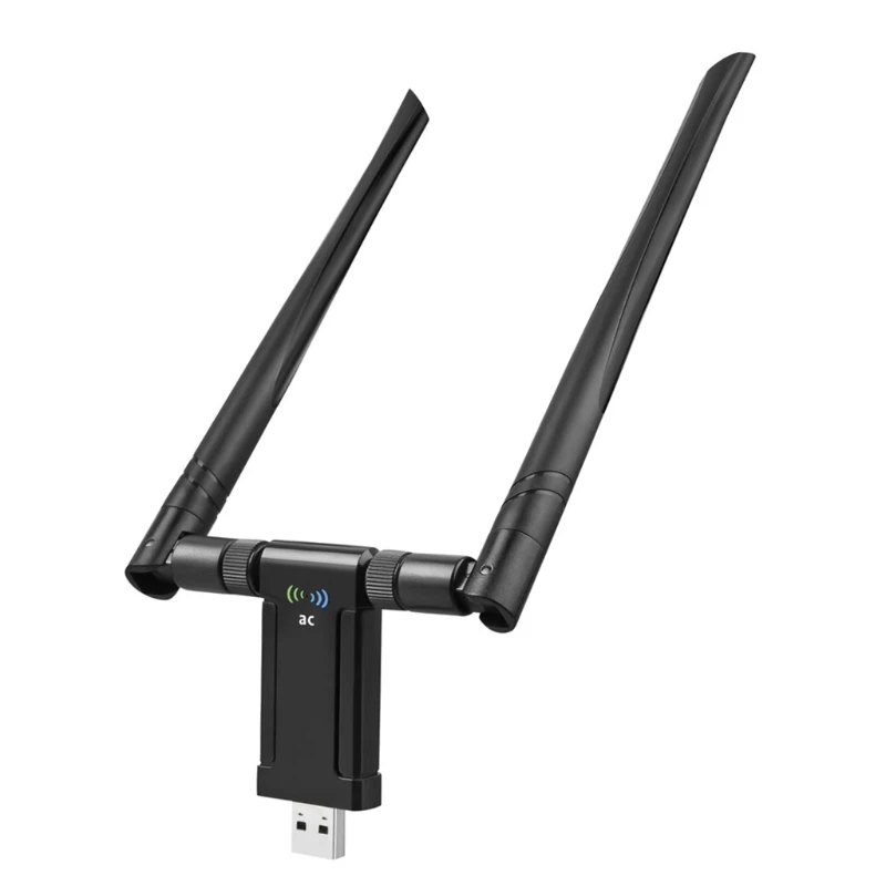 Wireless USB 3.0 Network Adapter for PC & Laptop Support Windows 10/8/7/XP/Vista/Mac OS X and Other Operating Systems
Wireless USB 3.0 Network Adapter for PC & Laptop Support Windows 10/8/7/XP/Vista/Mac OS X and Other Operating Systems